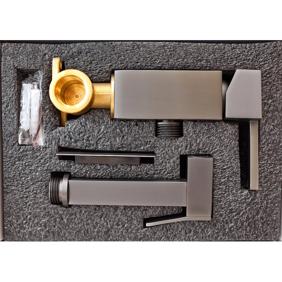 Гигиенический душ CeramaLux KBS/008, оружейная сталь, Цвет производителя: оружейная сталь - фото 3