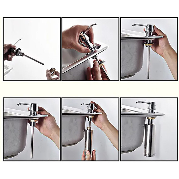 Дозатор для жидкого мыла Haiba HB405 - фото 8