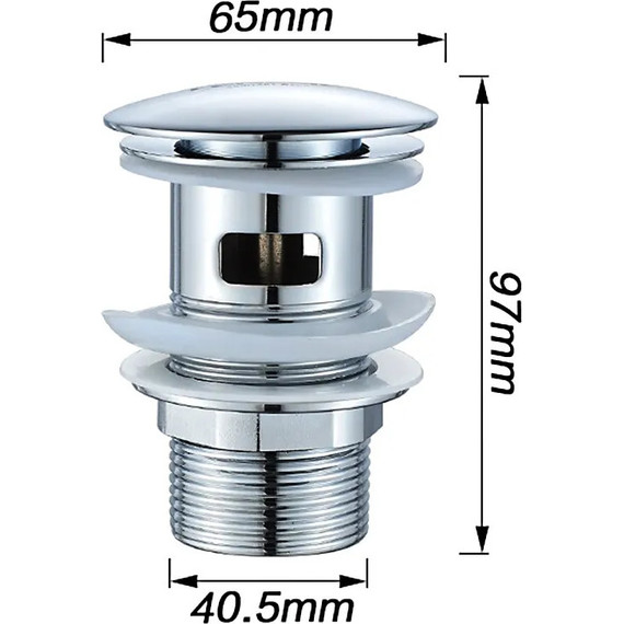 Донный клапан Ledeme L65-2 - фото 8