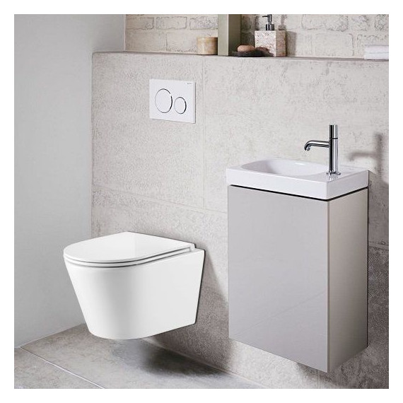 Инсталляция с подвесным унитазом комплект: Grohe Rapid SL 38772001+38732WM0 с подвесным безободковым унитазом Azario Fonti AZ-402W сиденье микролифт, крепление, кнопка смыва белый матовый, Цвет производителя: белый матовый - фото, картинка 14 Инсталляция с подвесным унитазом комплект: Grohe Rapid SL 38772001+38732WM0 с подвесным безободковым унитазом Azario Fonti AZ-402W сиденье микролифт, крепление, кнопка смыва белый матовый, Цвет производителя: белый матовый - фото 14