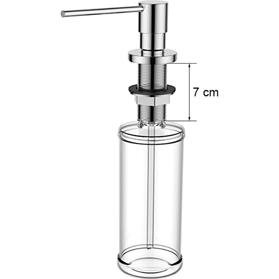 Дозатор для жидкого мыла Gerhans K50403 - фото 3