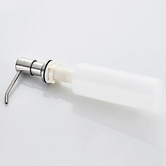 Дозатор для жидкого мыла Ledeme L405-1, цвет сатин - фото 2