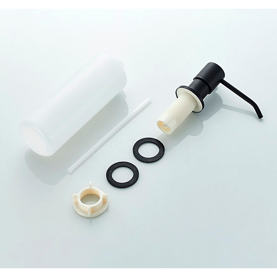 Дозатор для жидкого мыла Ledeme L405F, цвет чёрный - фото 5