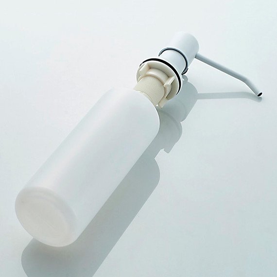 Дозатор для жидкого мыла Ledeme L405H, цвет белый - фото 2