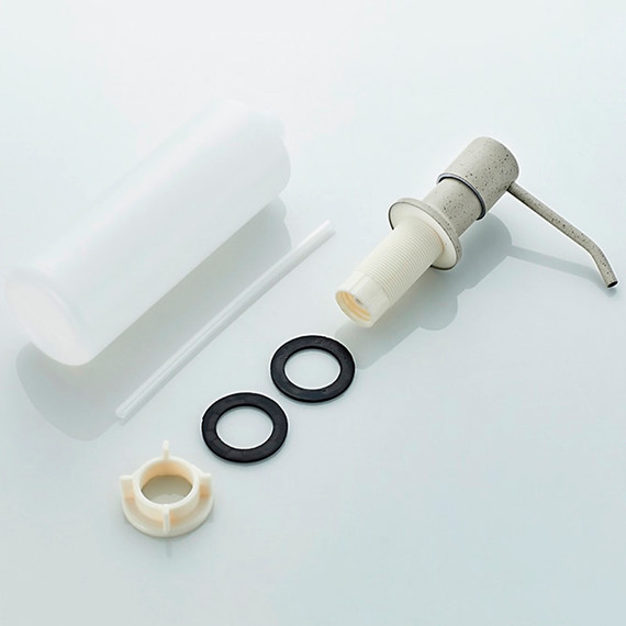 Дозатор для жидкого мыла Ledeme L405K, цвет бежевый - фото 5