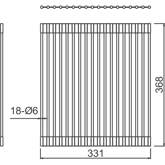 Ролл-мат для кухонной мойки Gerhans K30333-37, нержавеющая сталь - фото 8