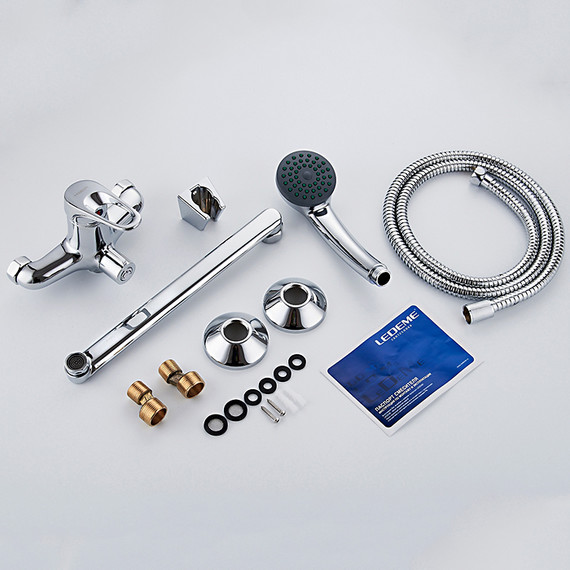 Смеситель для ванны Ledeme L2213 - фото 8