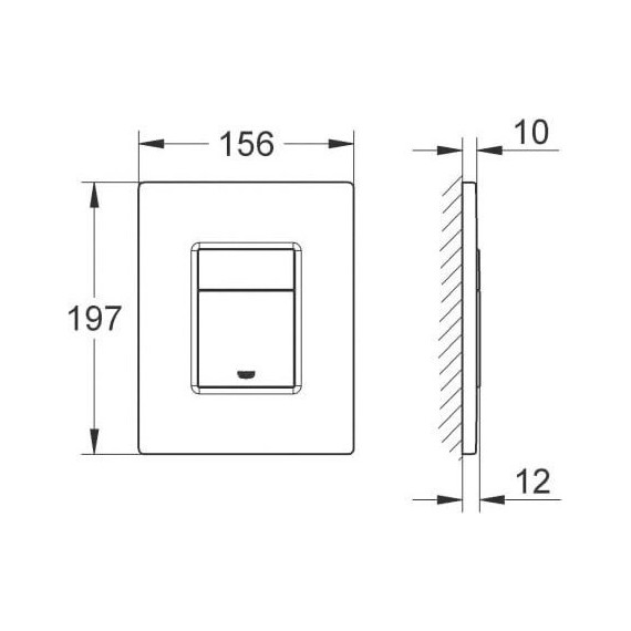 Инсталляция с подвесным унитазом комплект: Grohe Rapid SL 38772001+38732A00 с подвесным безободковым унитазом Azario Fonti AZ-402W сиденье микролифт, крепление, кнопка смыва графит глянцевый, Цвет производителя: графит глянцевый - фото, картинка 10 Инсталляция с подвесным унитазом комплект: Grohe Rapid SL 38772001+38732A00 с подвесным безободковым унитазом Azario Fonti AZ-402W сиденье микролифт, крепление, кнопка смыва графит глянцевый, Цвет производителя: графит глянцевый - фото 10
