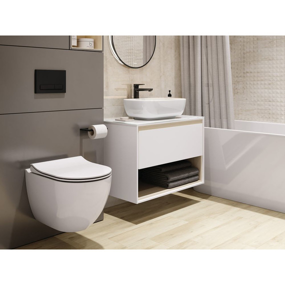 Инсталляция с подвесным унитазом комплект: Cersanit LINK PRO LP 64916 с подвесным унитазом Brasko Smart CO DPL EO SLIM сиденье дюропласт, крепление - фото, картинка 3 Инсталляция с подвесным унитазом комплект: Cersanit LINK PRO LP 64916 с подвесным унитазом Brasko Smart CO DPL EO SLIM сиденье дюропласт, крепление - фото 3