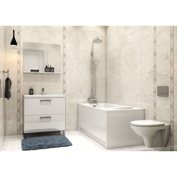 Инсталляция с подвесным унитазом Cersanit Delfi (кнопка хром глянцевый) - фото 4