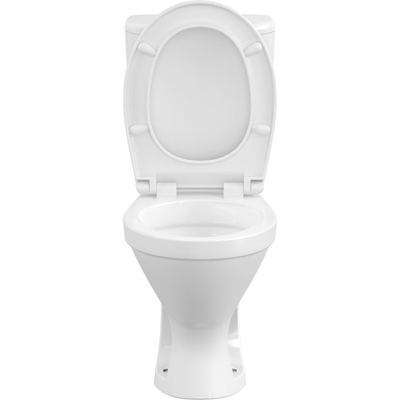 Унитаз компакт Cersanit TRENTO KO-TR011-3/6-PL-w с крышкой микролифт - фото, картинка 2 Унитаз компакт Cersanit TRENTO KO-TR011-3/6-PL-w с крышкой микролифт - фото 2