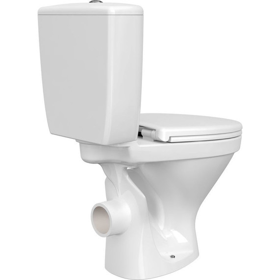 Унитаз компакт Cersanit TRENTO KO-TR011-3/6-PL-w с крышкой микролифт - фото, картинка 7 Унитаз компакт Cersanit TRENTO KO-TR011-3/6-PL-w с крышкой микролифт - фото 7