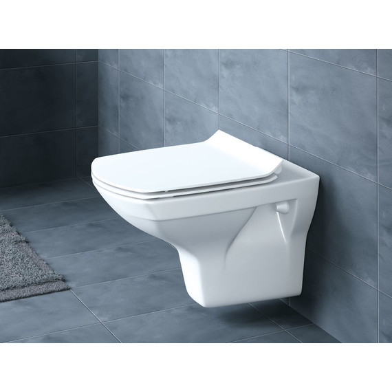 Унитаз-компакт Cersanit Carina СLEAN ON 011 3/5 с крышкой микролифт - фото, картинка 15 Унитаз-компакт Cersanit Carina СLEAN ON 011 3/5 с крышкой микролифт - фото 15