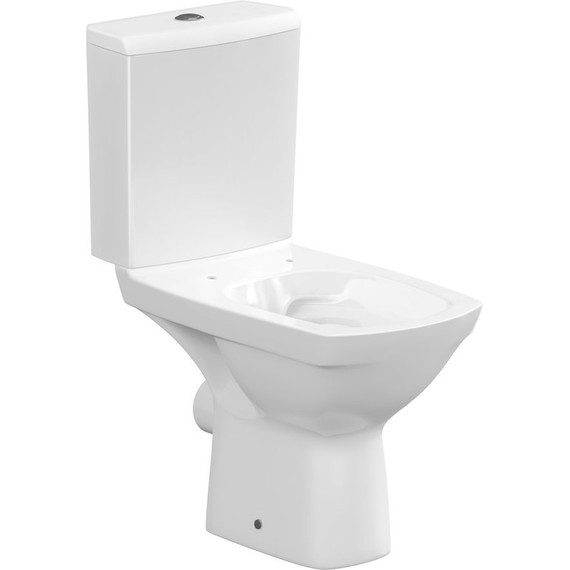 Унитаз-компакт Cersanit Carina СLEAN ON 011 3/5 с крышкой микролифт - фото, картинка 3 Унитаз-компакт Cersanit Carina СLEAN ON 011 3/5 с крышкой микролифт - фото 3