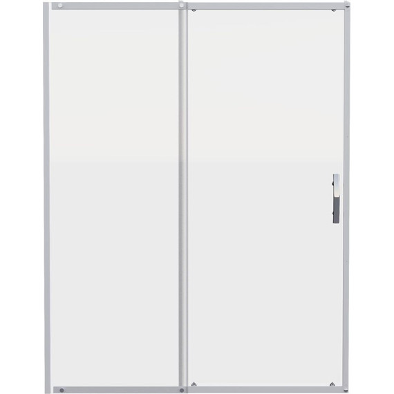 Душевая дверь Mirsant Neo 141-150 см, хром/прозрачное - фото 2