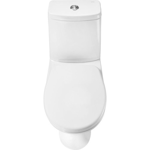 Унитаз-компакт Santeri Грация 1.P210.3.S00.00B.F с крышкой полипропилен - фото 4
