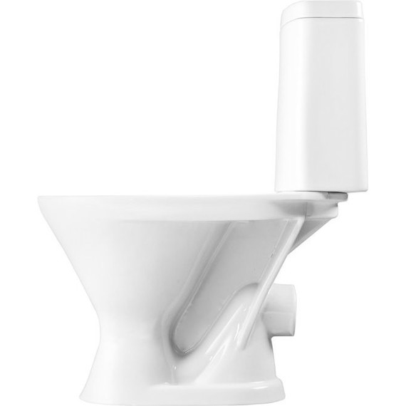 Унитаз-компакт Santeri Грация 1.P210.3.S00.00B.F с крышкой полипропилен - фото 8