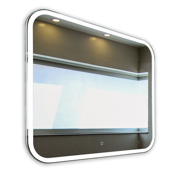 Зеркало Azario Стив Led 100 см (с подсветкой и сенсорным выключателем) - фото 
