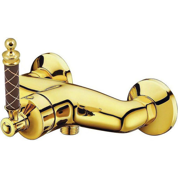 Смеситель для душа Boheme Vogue 214-MR-CH, gold murano - фото 