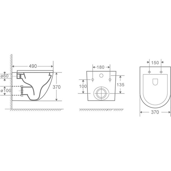 Инсталляция с подвесным унитазом комплект: Grohe Rapid SL 38772001+38732A00 с подвесным безободковым унитазом Azario Grado AZ-0046 SP сиденье микролифт, крепление, кнопка смыва графит, Цвет производителя: графит - фото, картинка 17 Инсталляция с подвесным унитазом комплект: Grohe Rapid SL 38772001+38732A00 с подвесным безободковым унитазом Azario Grado AZ-0046 SP сиденье микролифт, крепление, кнопка смыва графит, Цвет производителя: графит - фото 17