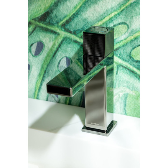 Смеситель для раковины Boheme Quad 159-SGM, shine gun metal - фото 8