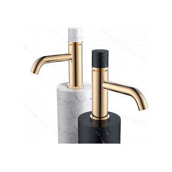 Смеситель для раковины Boheme Stick 121-CR-MR-W, белый - фото 