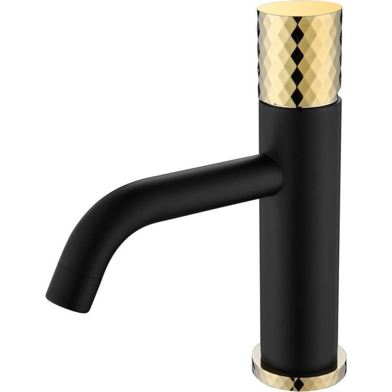 Смеситель для раковины Boheme Stick 121-GB, чёрный - фото 