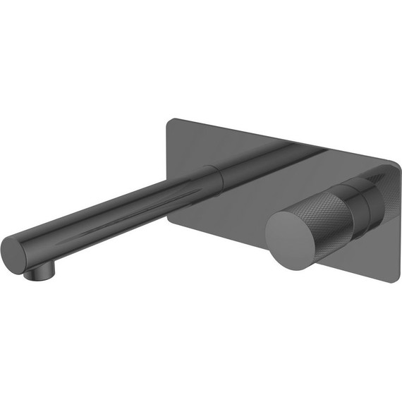 Смеситель для раковины настенный Boheme Stick 125-BB.2, чёрный - фото 