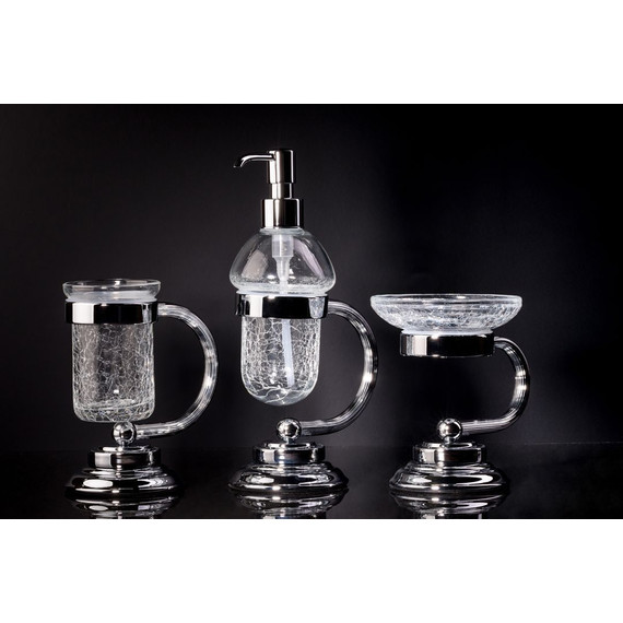 Дозатор для жидкого мыла Boheme Murano Crome 10909-CR, chrome - фото 2