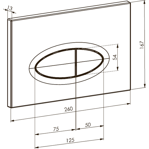Кнопка смыва Boheme 665-B, чёрный матовый - фото 2