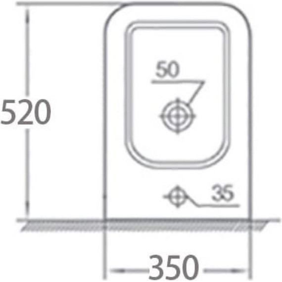 Биде подвесное Boheme Mane 970-BDT-W - фото 2