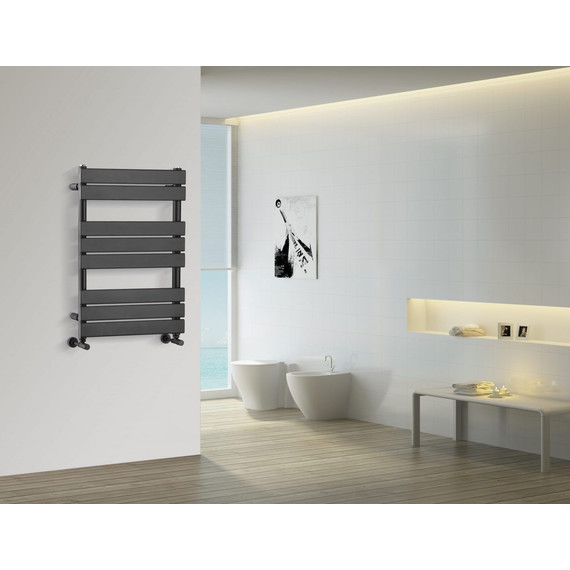 Полотенцесушитель водяной Boheme Venturo П8 500х800 мм 720-B, чёрный - фото 3