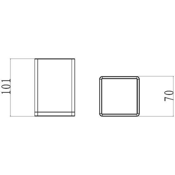 Стакан для зубных щеток Boheme 10961-W-CR, chrome - фото 2