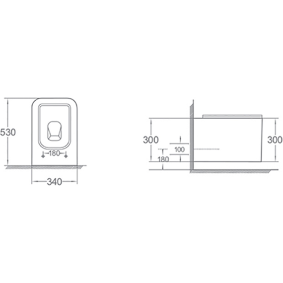 Унитаз-биде подвесной безободковый Boheme Mane 970-SET-2-B с крышкой микролифт, чёрный матовый, Цвет производителя: чёрный матовый - фото 2