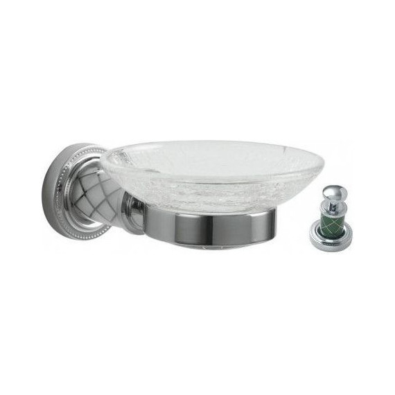 Мыльница Boheme Murano Crome 10903-GR-CR, chrome - фото 