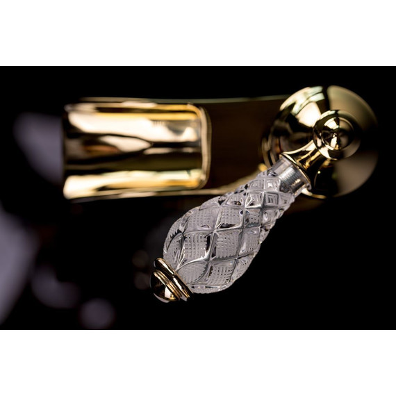 Смеситель для душа Boheme Vogue Crystal 204-CRST, бронза - фото 3