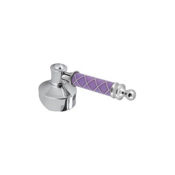Смеситель для раковины Boheme Vogue Crome 221-MR-V, хром/фиолетовый - фото 2