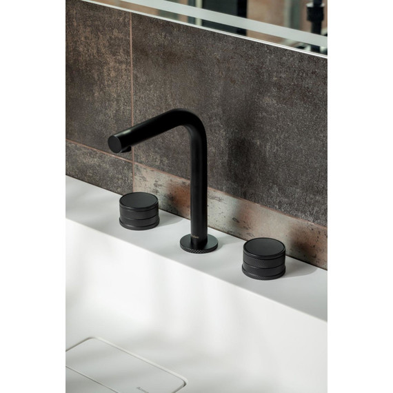 Смеситель для раковины Boheme Prestige 152-B-PR, чёрный - фото 2