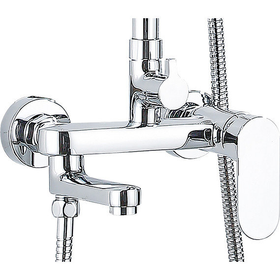 Душевая стойка Azario Arizona AZ-20S, Цвет производителя: хром - фото, картинка 6 Душевая стойка Azario Arizona AZ-20S, Цвет производителя: хром - фото 6