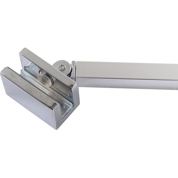 Шторка для ванны Cezares Liberta LIBERTA-V-1-TB-90/155-C-Cr 90 см (стекло 8 мм), хром/прозрачное - фото 2