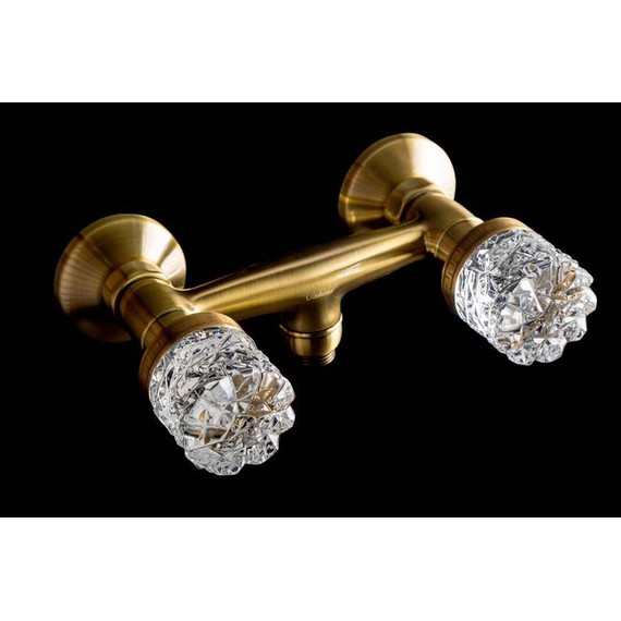 Смеситель для душа Boheme Crystal 314-CRST, бронза - фото 2