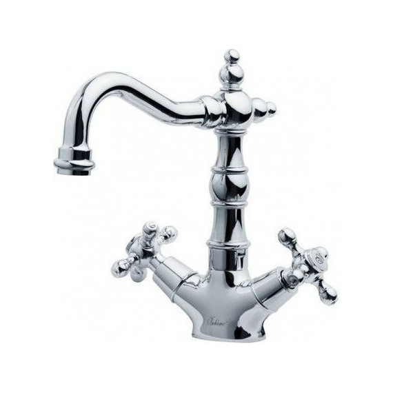 Смеситель для раковины высокий Boheme Tradizionale Chromo 272-SW, chrome - фото 