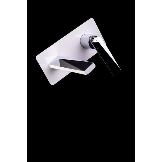 Смеситель для раковины настенный Boheme Venturo 375-W, белый - фото 2