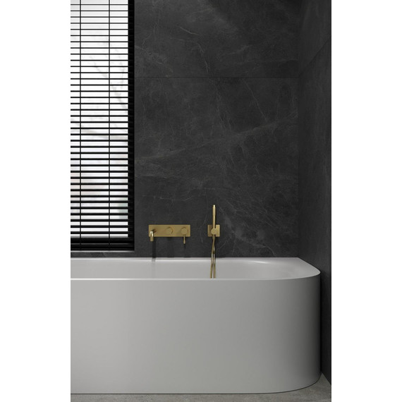 Смеситель для ванны Boheme UNO 464-3-MG, matt gold - фото 2