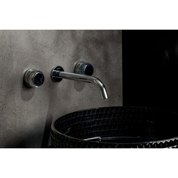 Смеситель для раковины настенный Boheme Aura 152-2-CR-A, chrome, Цвет производителя: хром - фото 4