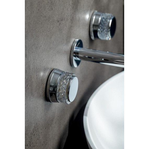 Смеситель для раковины настенный Boheme Aura 152-2-CR-A, chrome, Цвет производителя: хром - фото 5