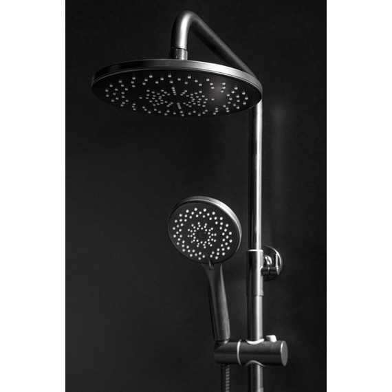 Душевая стойка Boheme Spectre 458-GM, gun metal - фото 8