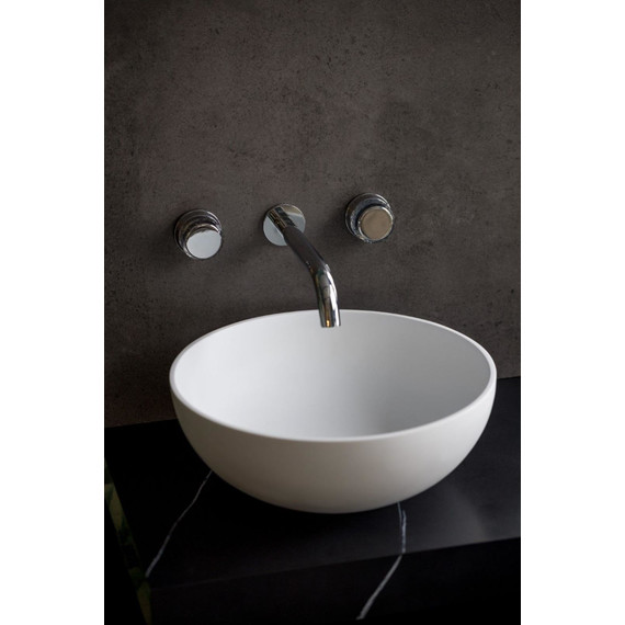 Смеситель для раковины настенный Boheme Aura 152-2-CR-A, chrome, Цвет производителя: хром - фото 3