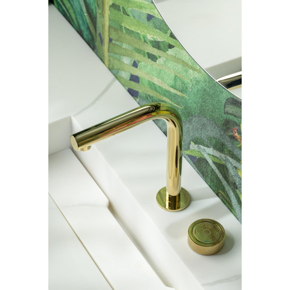 Смеситель для раковины Boheme Tech 158-G, gold - фото 6