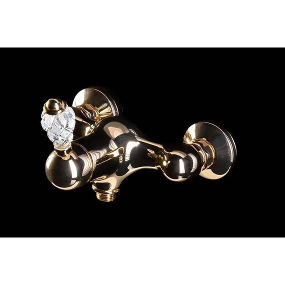 Смеситель для душа Boheme Crystal 284-CRST, бронза - фото 2